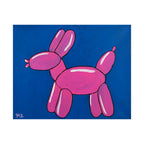 Pink Balloon Dog Print