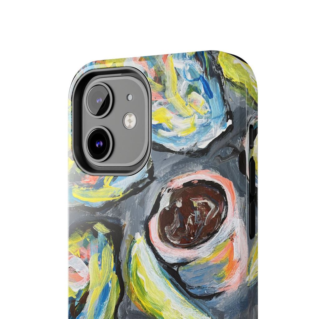 Tough Phone Case — Abstract Avocado Art Protective Cover