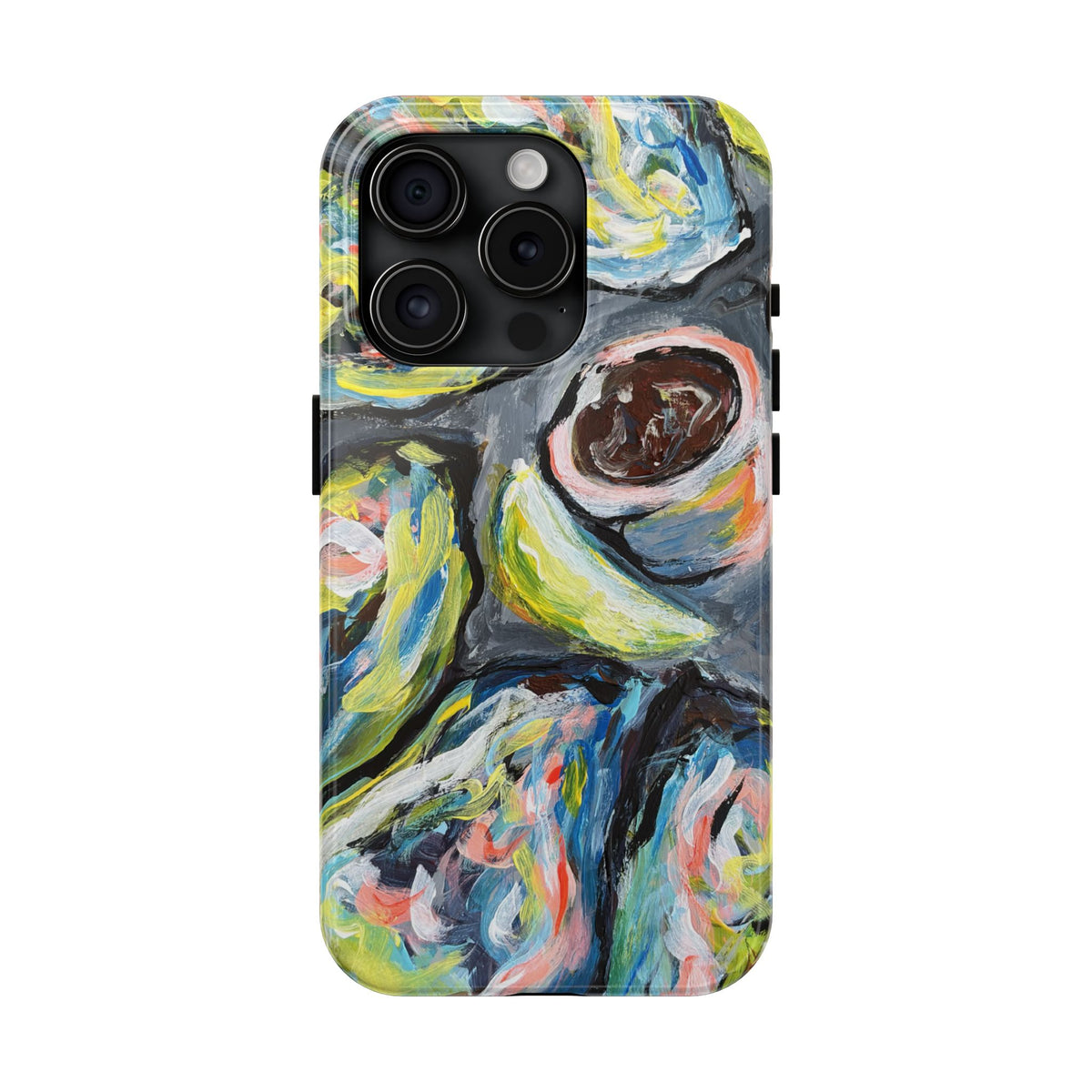 Tough Phone Case — Abstract Avocado Art Protective Cover