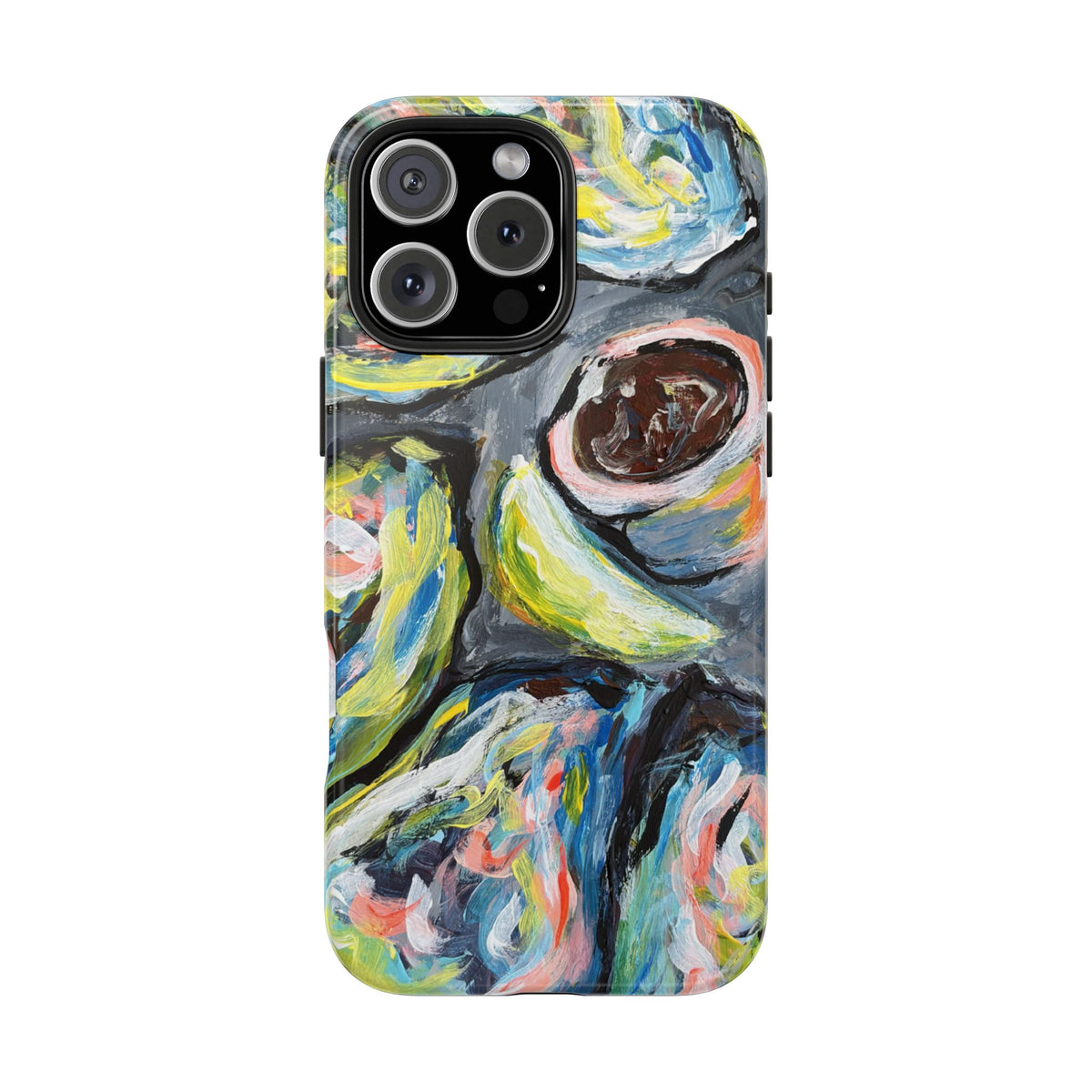 Tough Phone Case — Abstract Avocado Art Protective Cover