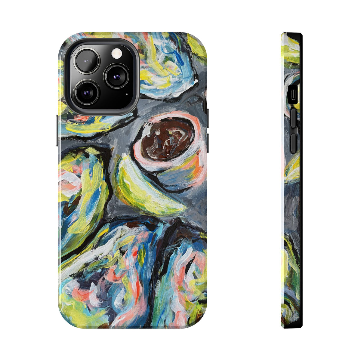 Tough Phone Case — Abstract Avocado Art Protective Cover