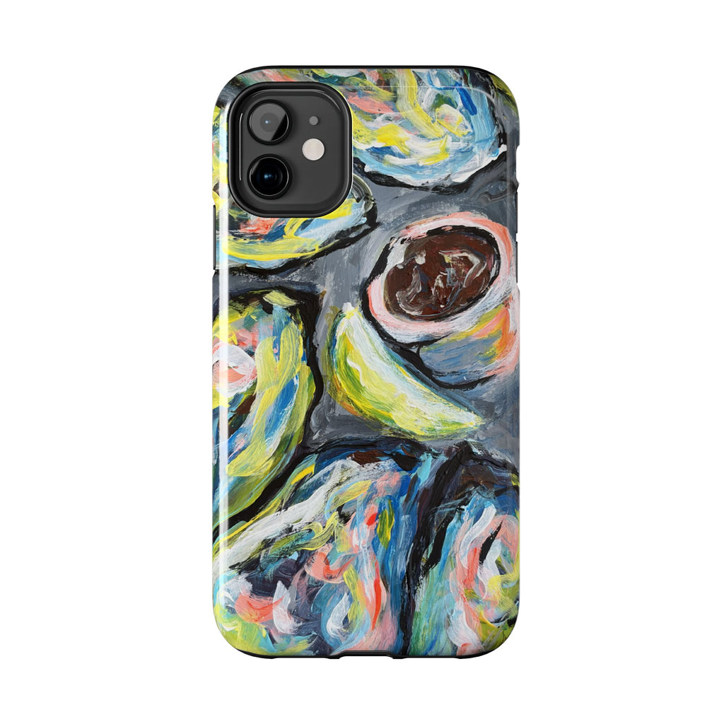 Tough Phone Case — Abstract Avocado Art Protective Cover