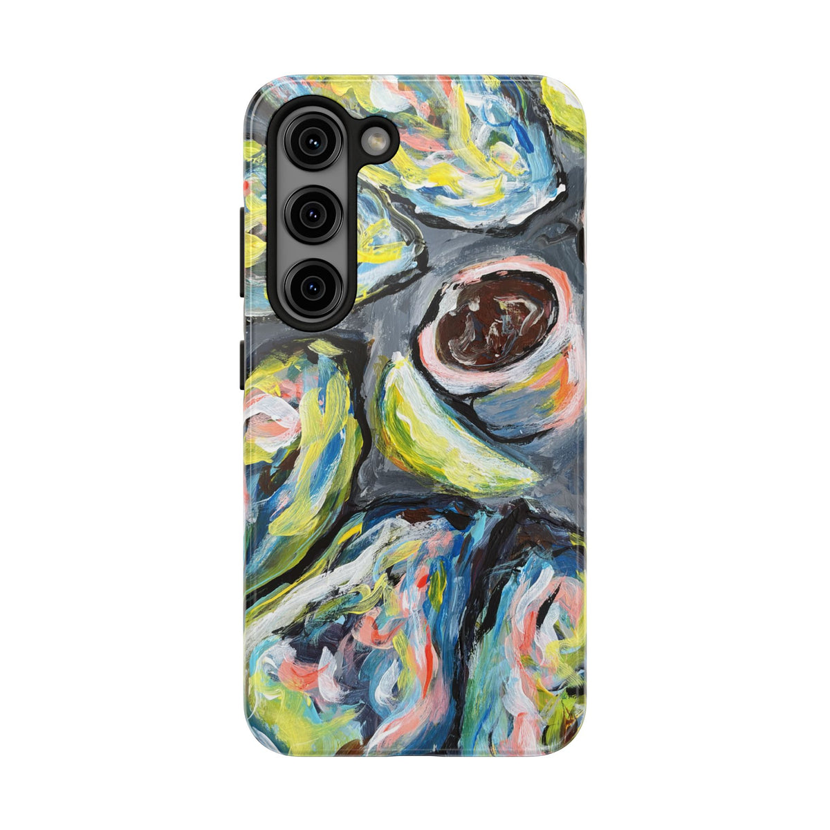Tough Phone Case — Abstract Avocado Art Protective Cover