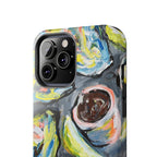 Tough Phone Case — Abstract Avocado Art Protective Cover