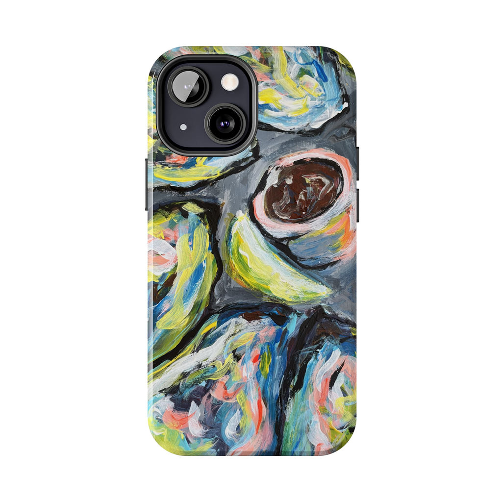 Tough Phone Case — Abstract Avocado Art Protective Cover