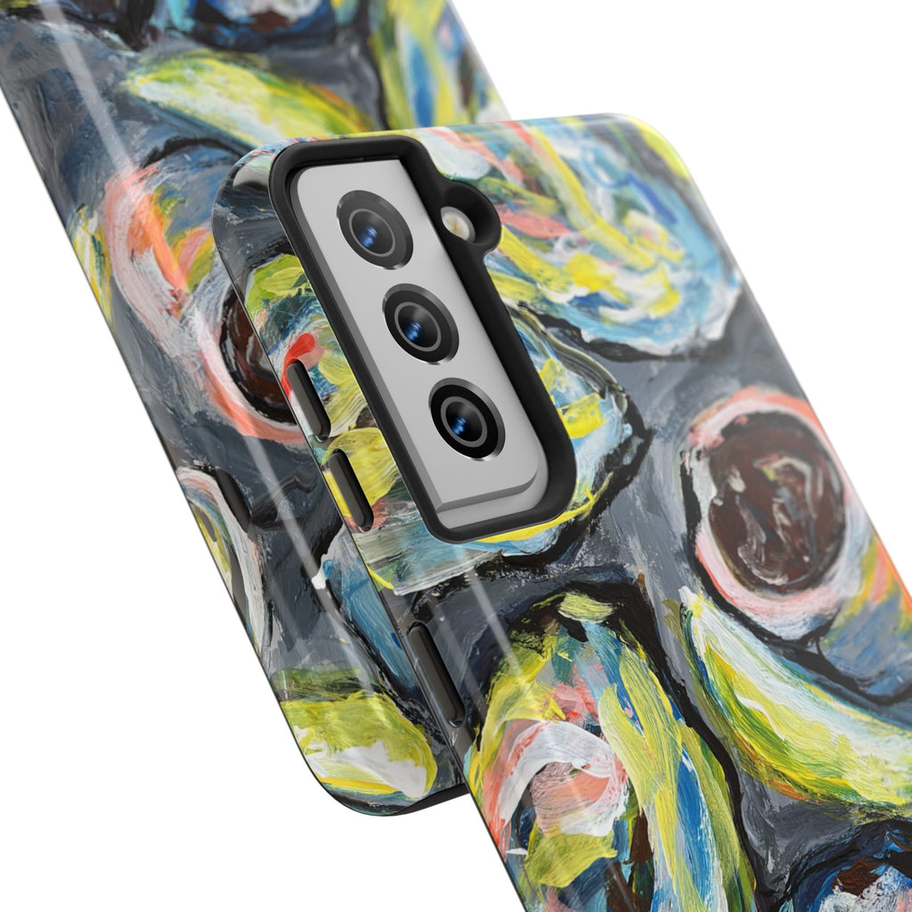 Tough Phone Case — Abstract Avocado Art Protective Cover
