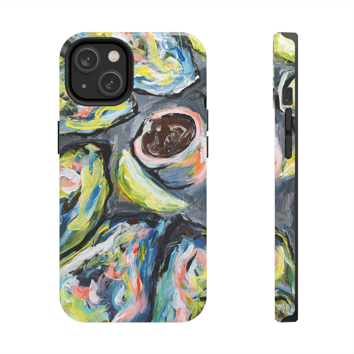 Tough Phone Case — Abstract Avocado Art Protective Cover