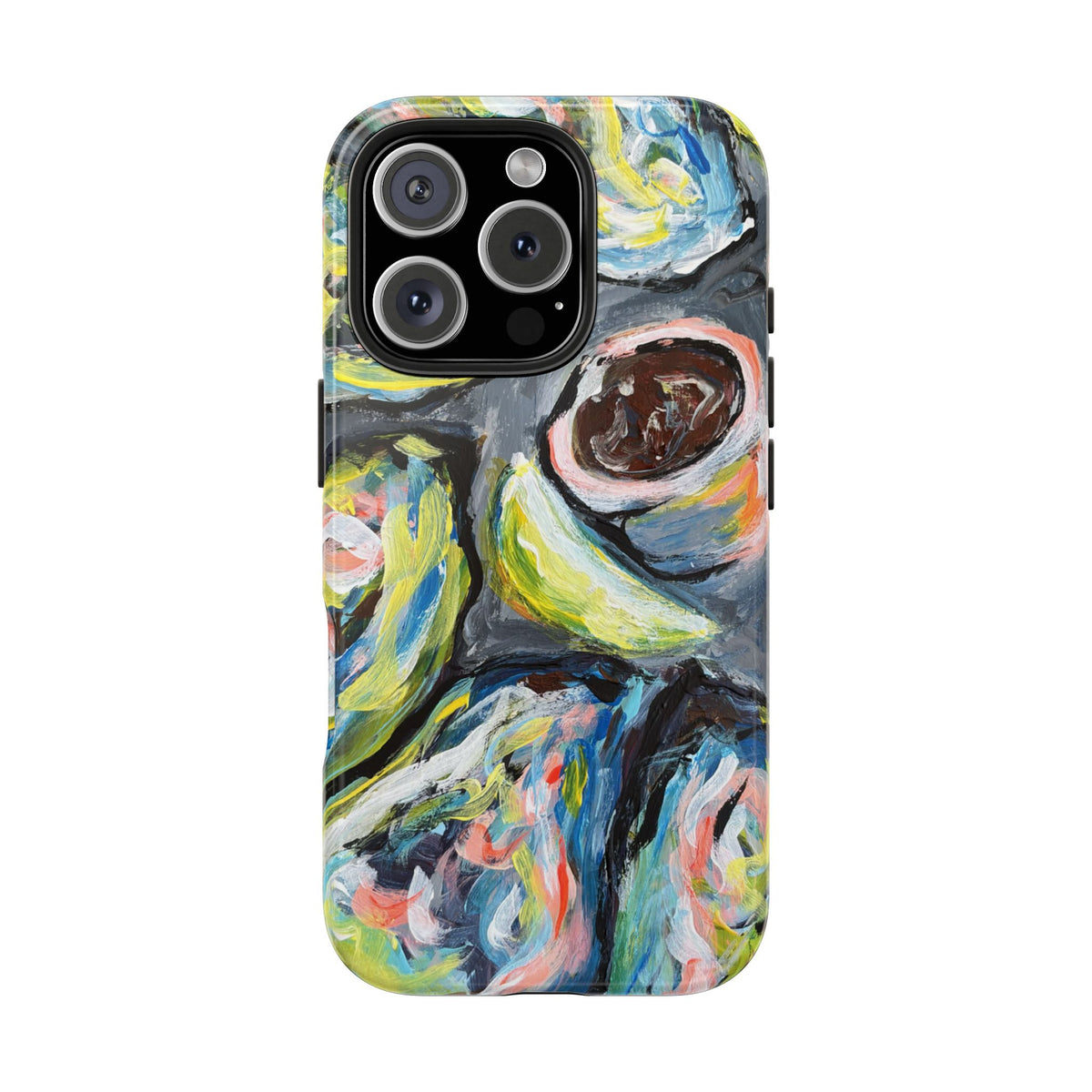 Tough Phone Case — Abstract Avocado Art Protective Cover