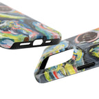 Tough Phone Case — Abstract Avocado Art Protective Cover