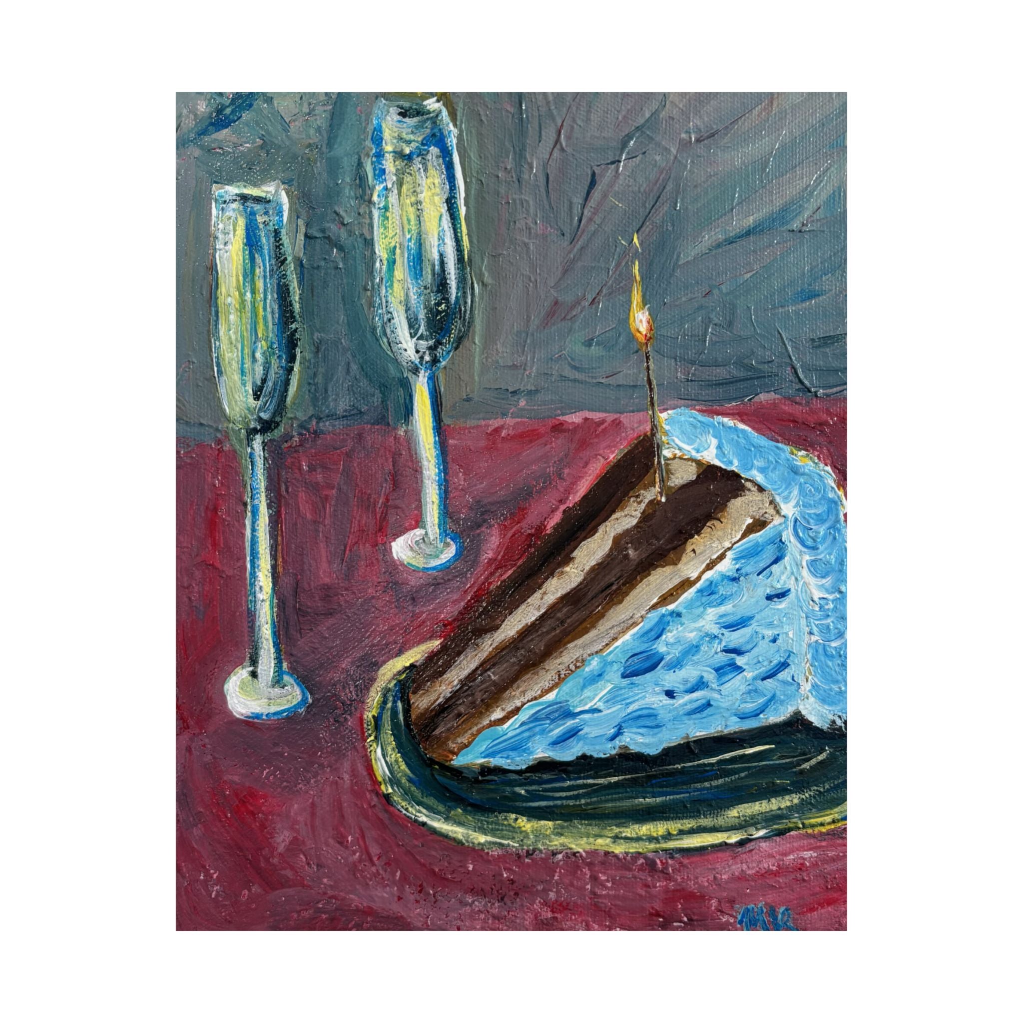 Birthday Cake Print