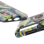 Tough Phone Case — Abstract Avocado Art Protective Cover