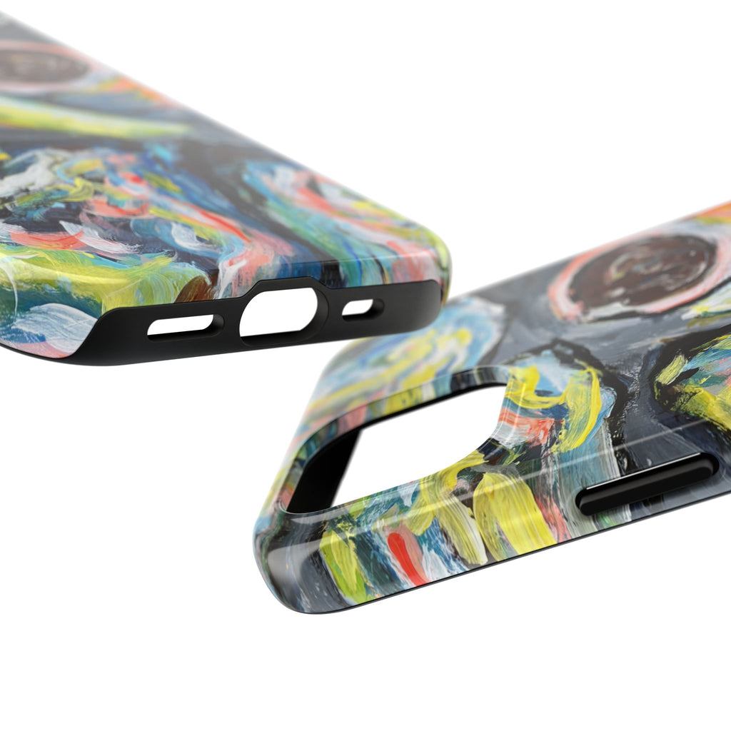 Tough Phone Case — Abstract Avocado Art Protective Cover