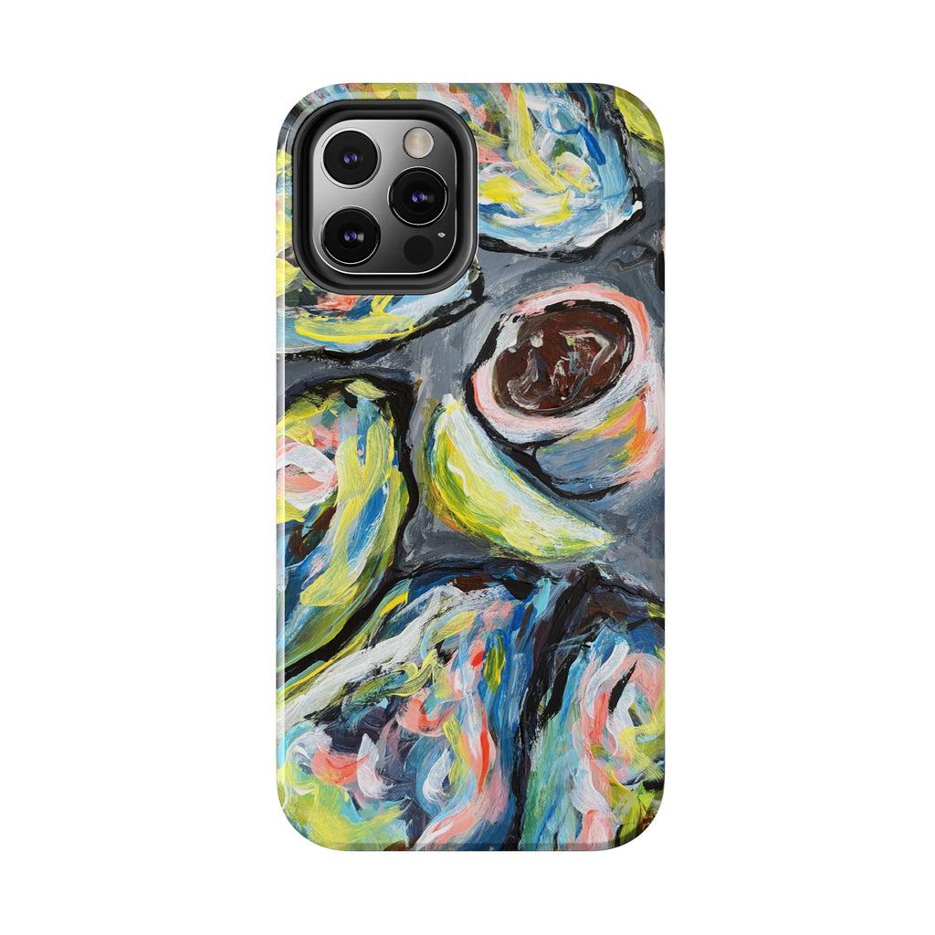 Tough Phone Case — Abstract Avocado Art Protective Cover