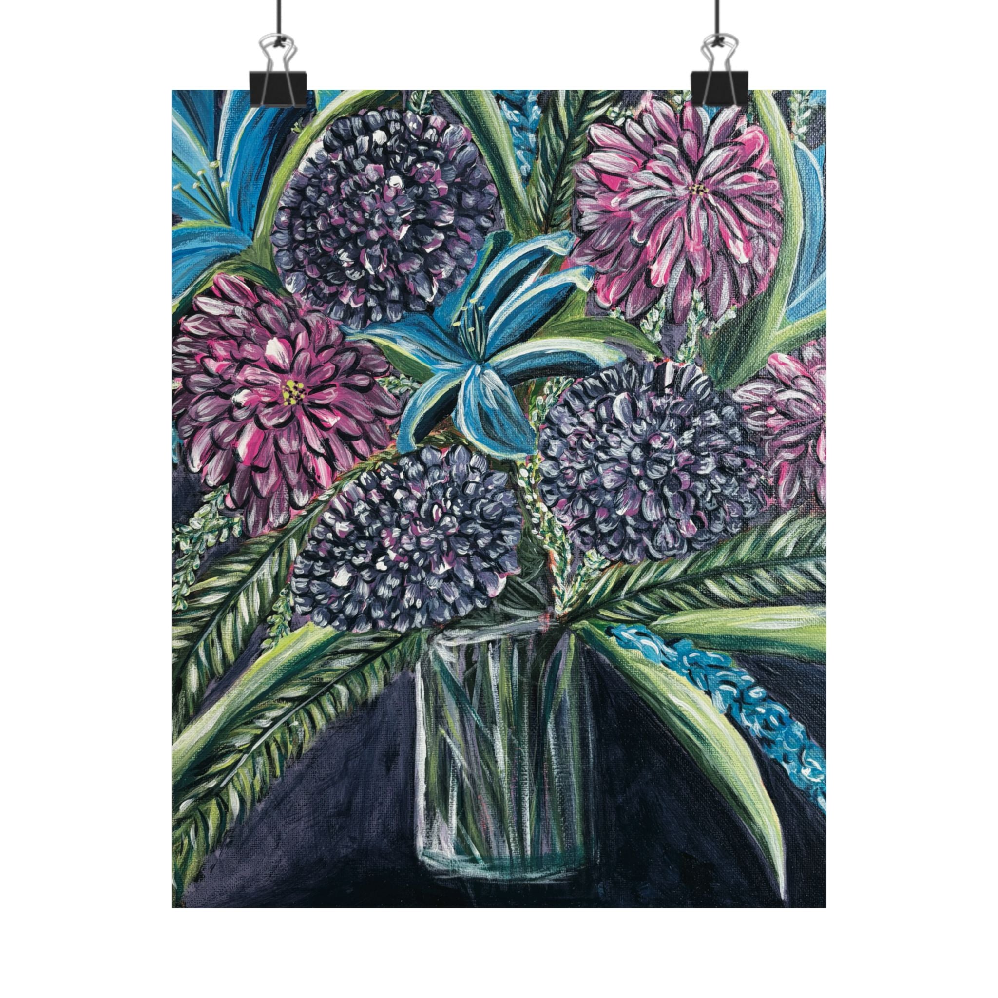 Sam's Flowers Print
