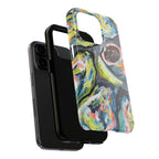 Tough Phone Case — Abstract Avocado Art Protective Cover