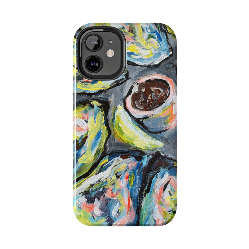 Tough Phone Case — Abstract Avocado Art Protective Cover