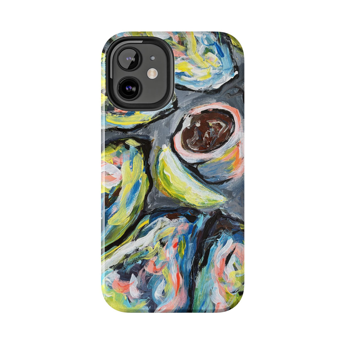Tough Phone Case — Abstract Avocado Art Protective Cover