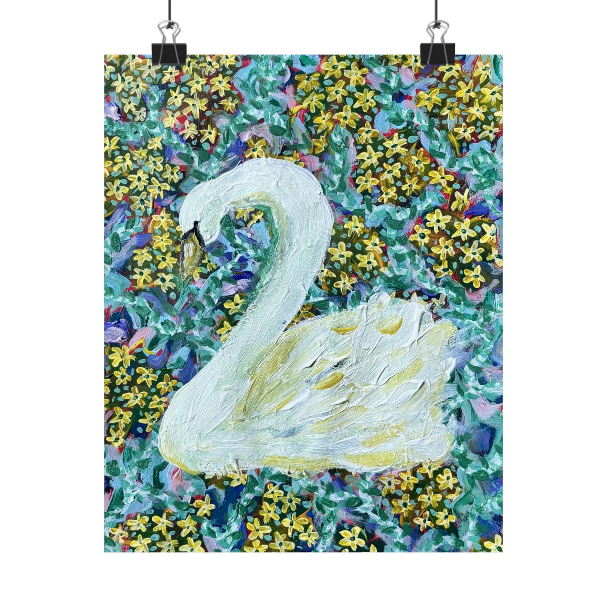 Spring Swan #1 Print
