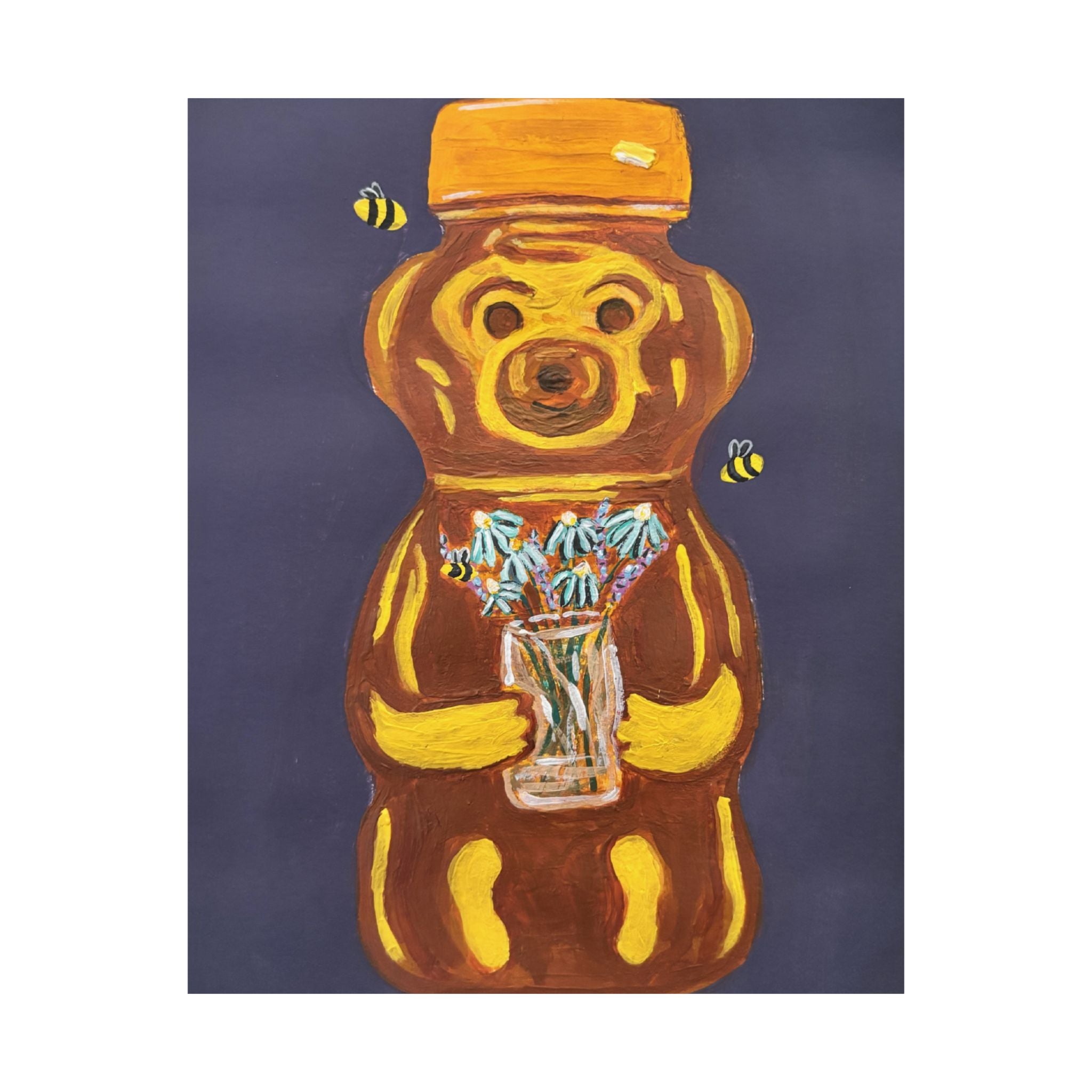 Honey Bear Print