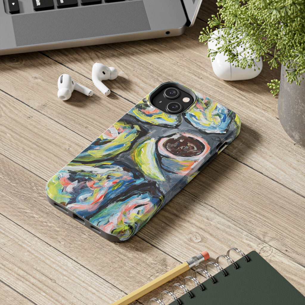 Tough Phone Case — Abstract Avocado Art Protective Cover