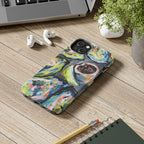 Tough Phone Case — Abstract Avocado Art Protective Cover