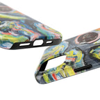 Tough Phone Case — Abstract Avocado Art Protective Cover
