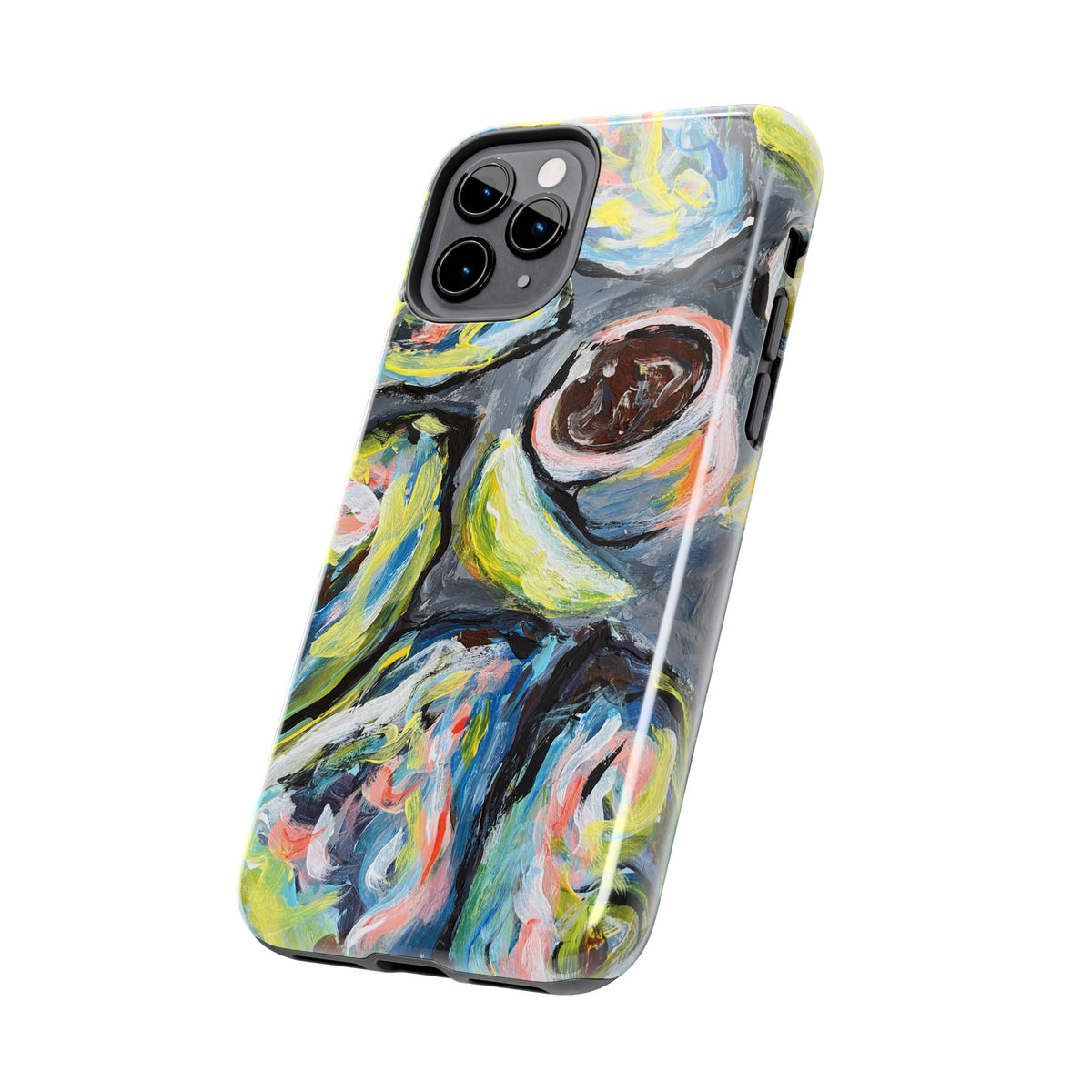 Tough Phone Case — Abstract Avocado Art Protective Cover
