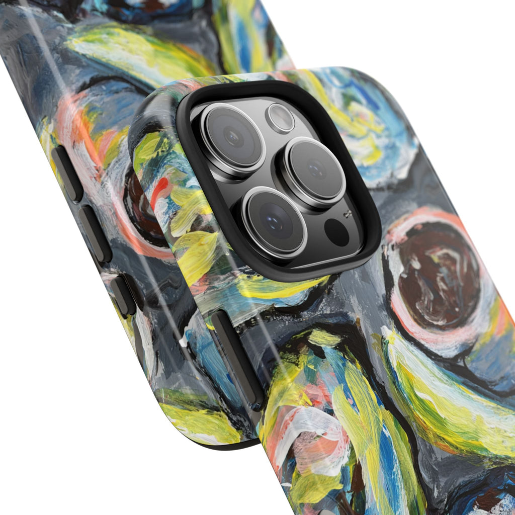 Tough Phone Case — Abstract Avocado Art Protective Cover