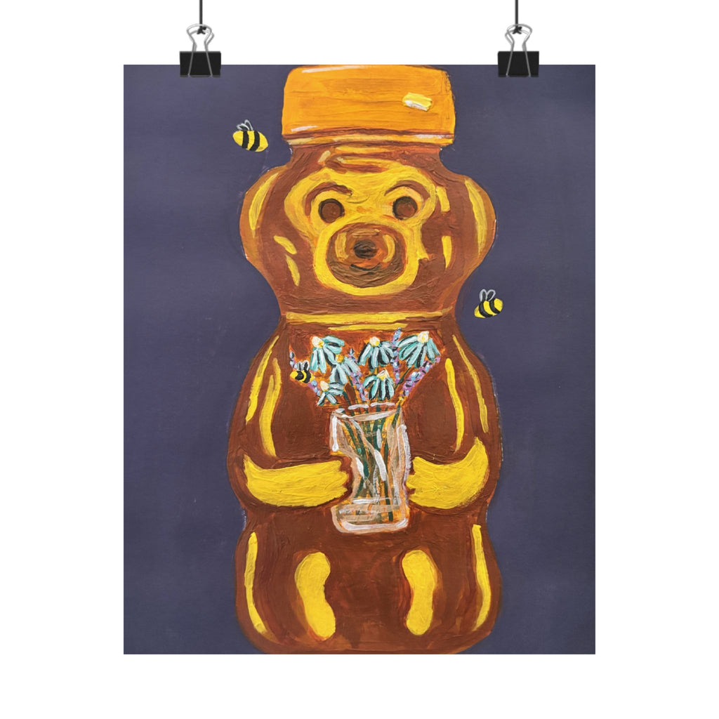 Honey Bear Print