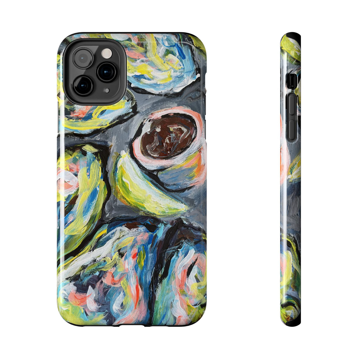 Tough Phone Case — Abstract Avocado Art Protective Cover