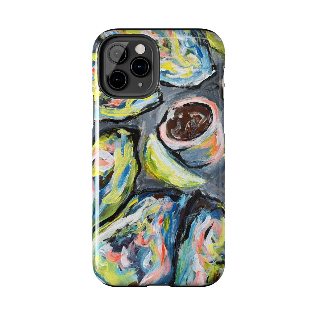 Tough Phone Case — Abstract Avocado Art Protective Cover