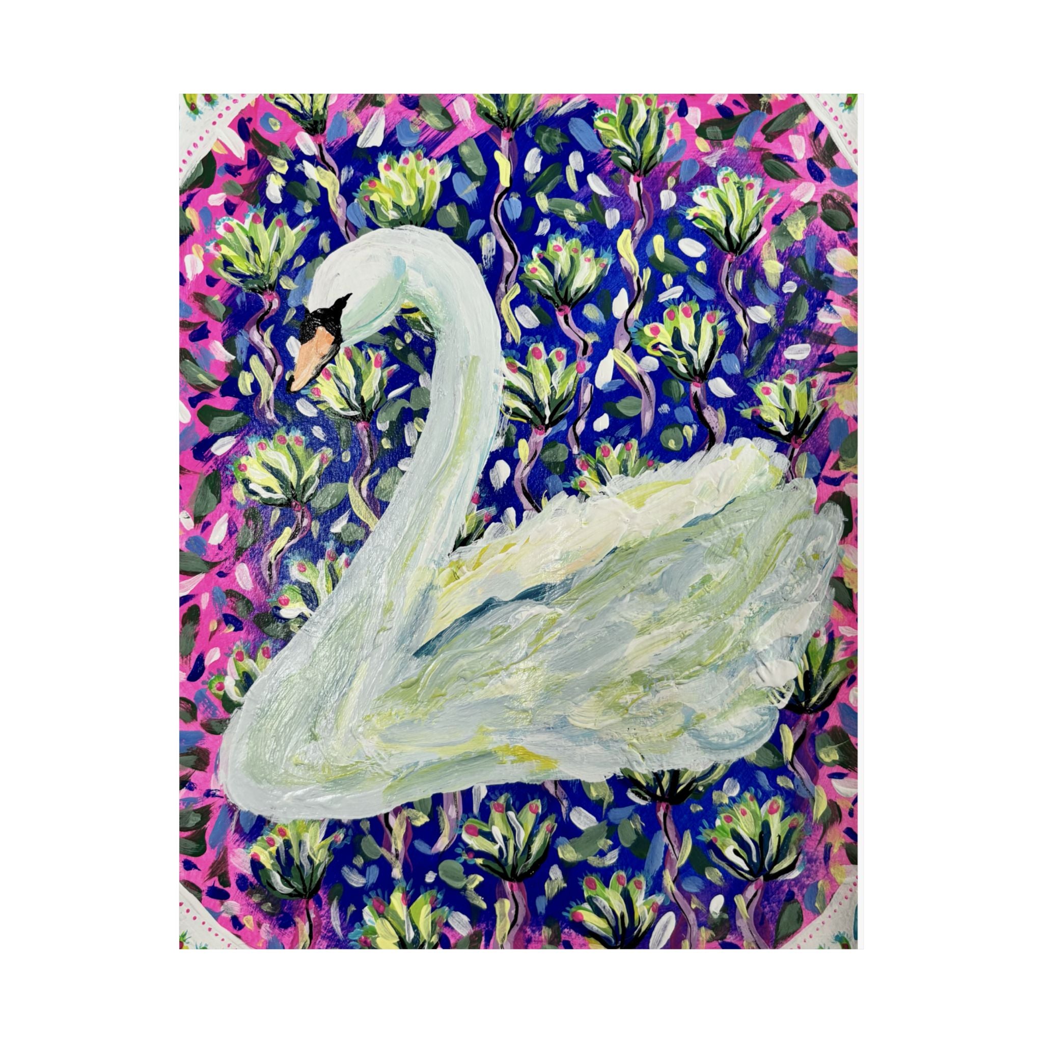 Spring Swan #2 Print