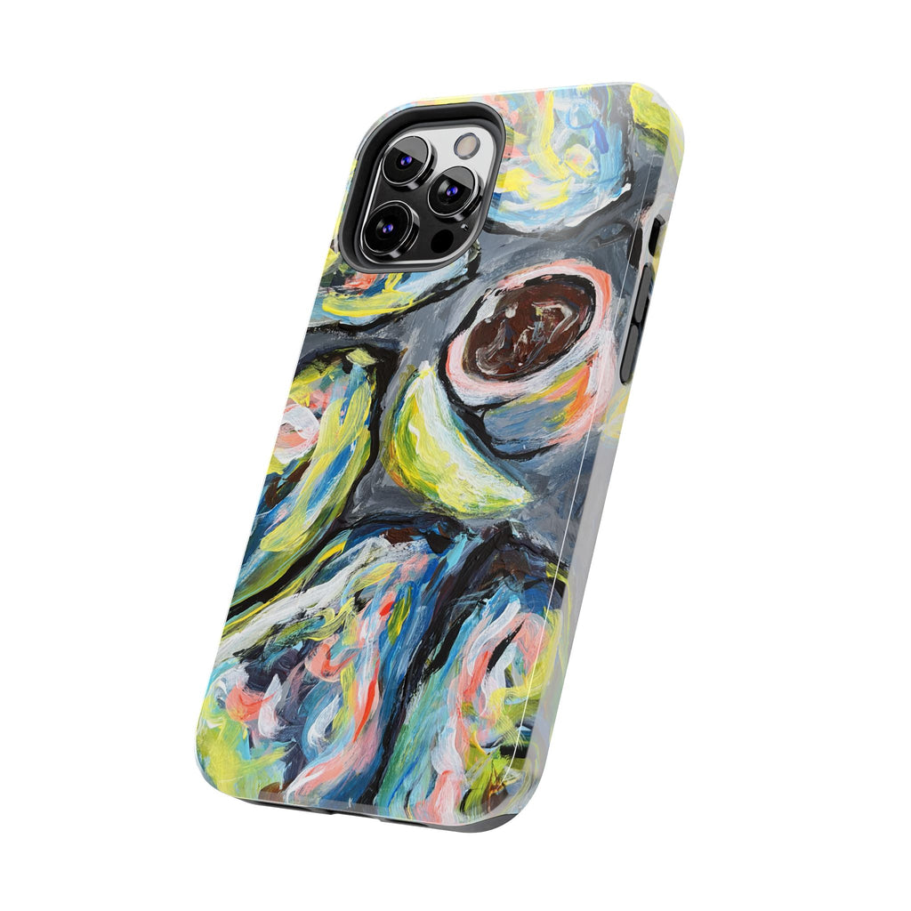 Tough Phone Case — Abstract Avocado Art Protective Cover