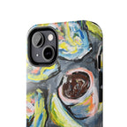 Tough Phone Case — Abstract Avocado Art Protective Cover
