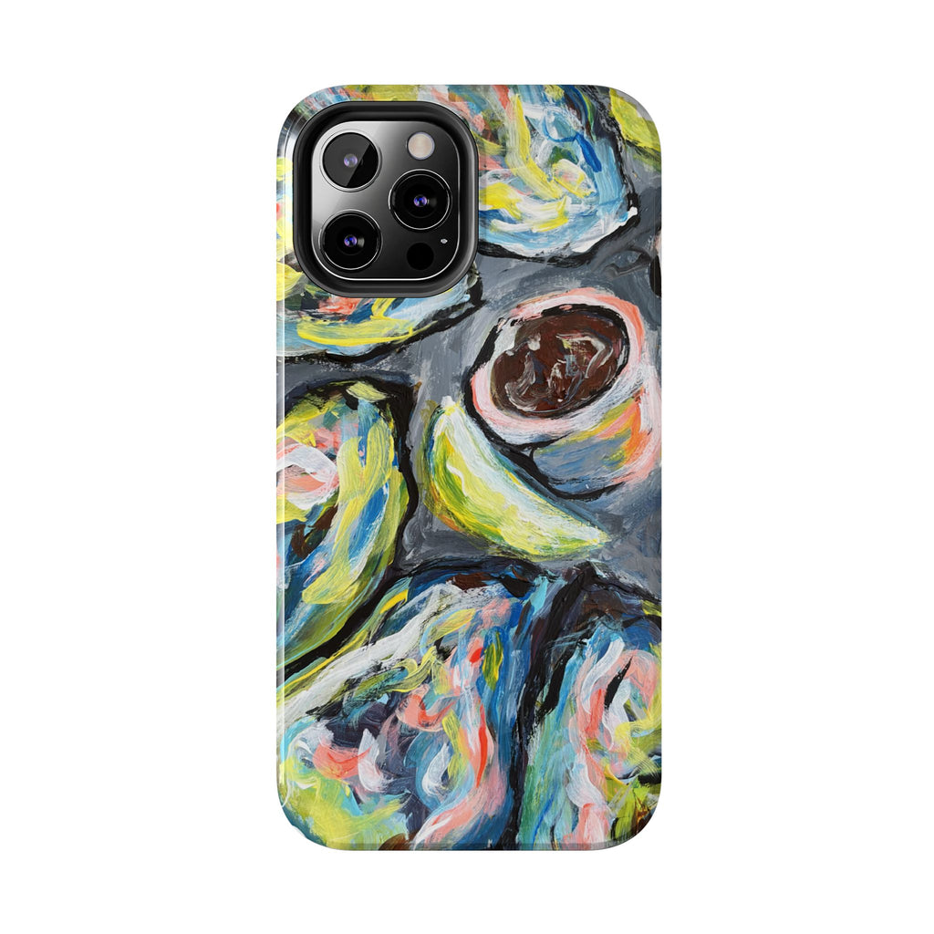 Tough Phone Case — Abstract Avocado Art Protective Cover