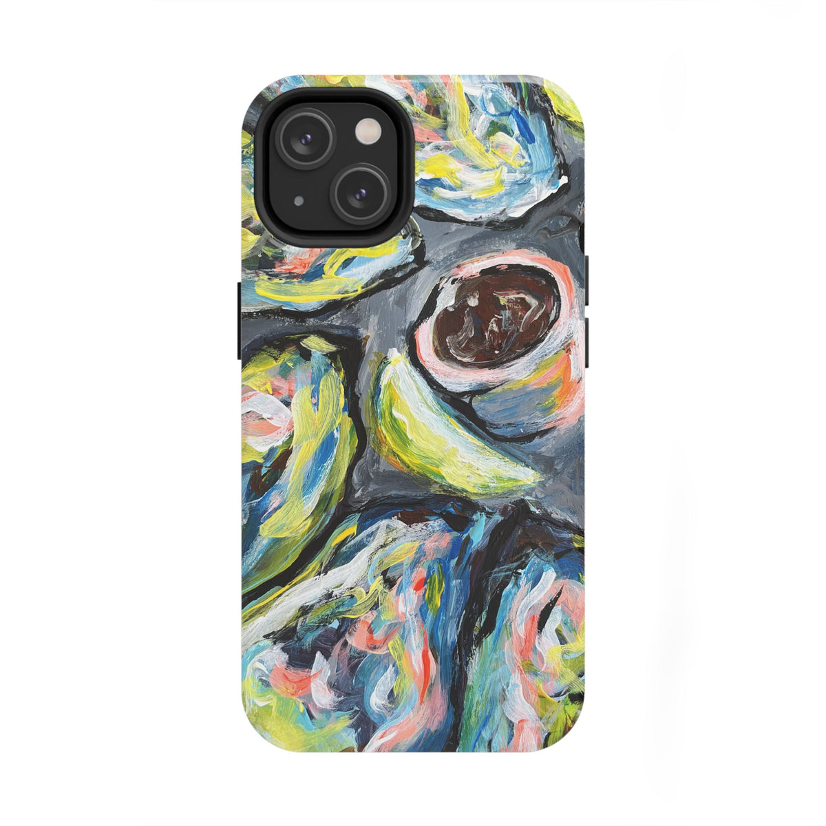 Tough Phone Case — Abstract Avocado Art Protective Cover