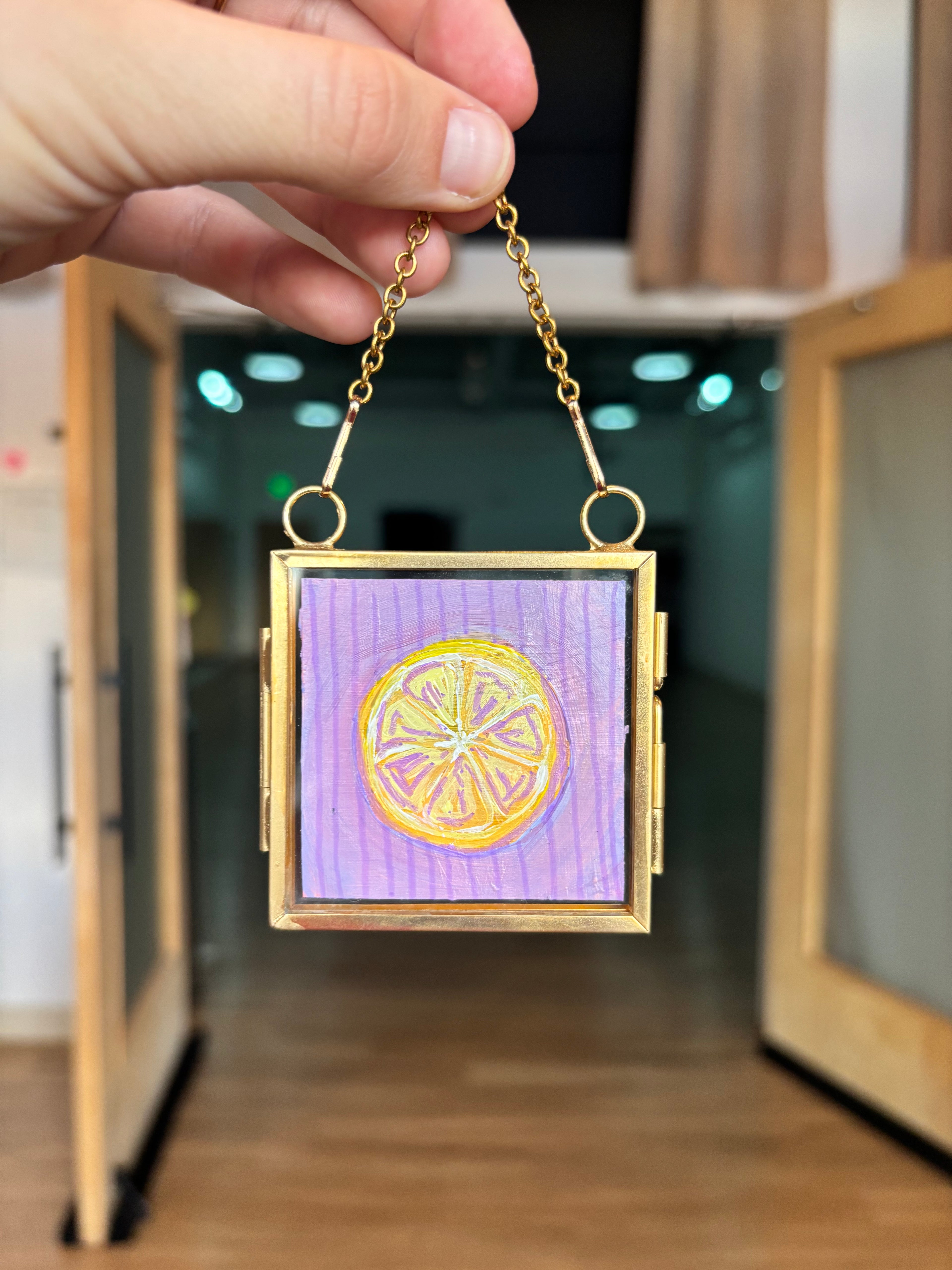 2”x2” Mini Framed Fruit