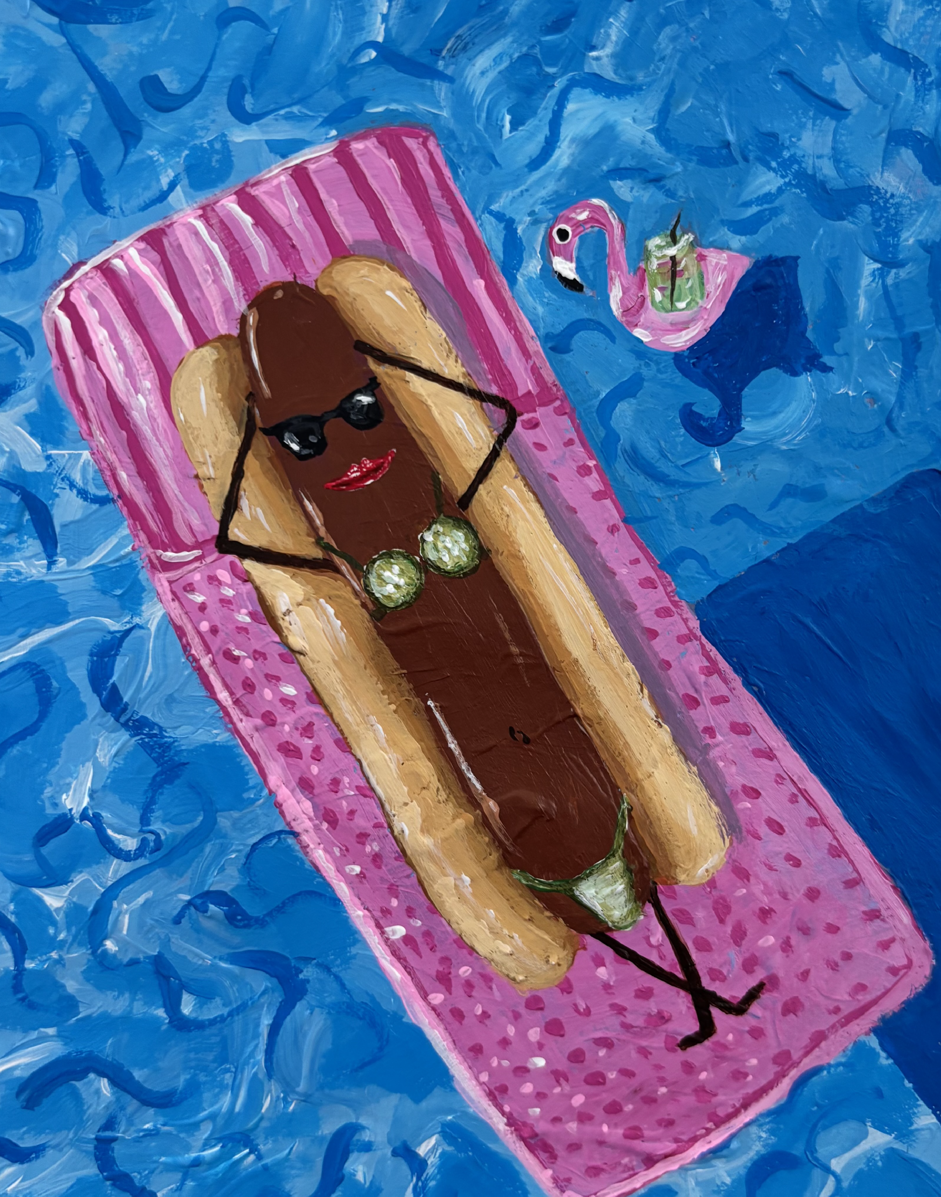 Wynona Weiner, 5"x7" Original