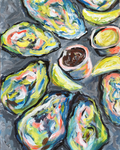 Oysters, 10"x7" Original
