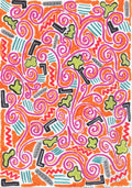 Retro Adventure, 10"x7" Original