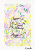 Sittin Pretty, 5"x7" Original