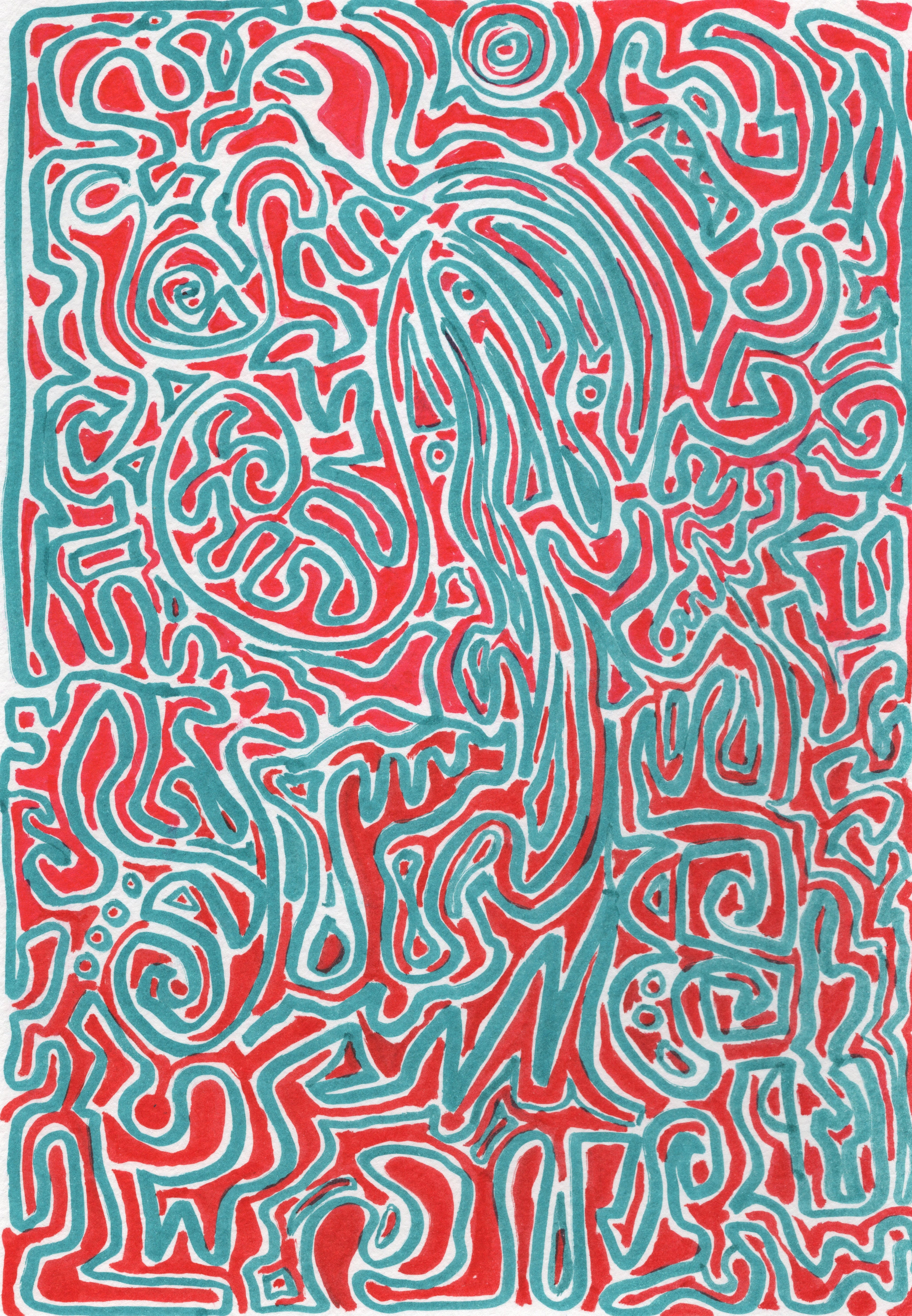 What do you see? 10"x7" Original